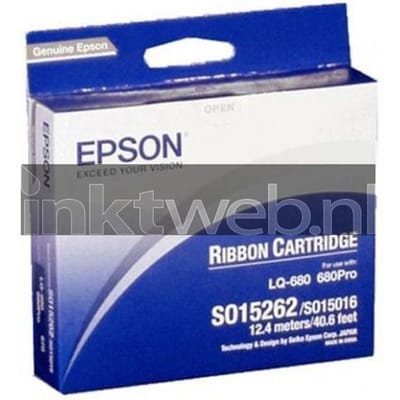 Lint epson s015262 voor lq-670 nylon zwart