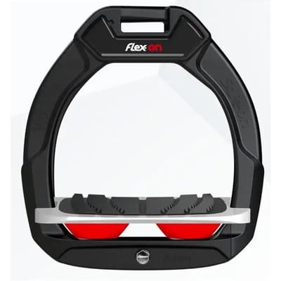 Veiligheidsbeugels voor het rijden Ingelijnd Grip Zwart/Grijs/Rood Flex-On Safe-On