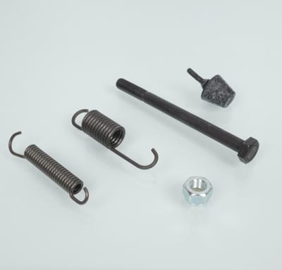 rms middenstandaard voor piaggio 100 fly 4t scooter 2006-2014 17cm nieuw