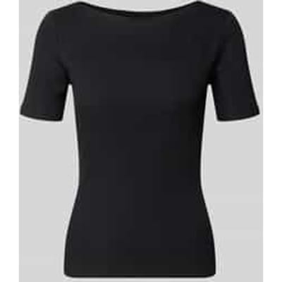 slim fit T-shirt met structuurpatroon model 'Klenja'