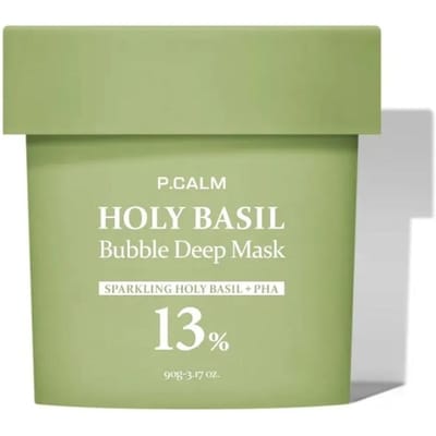 P.CALM - Holy Basil Bubble Deep Mask - Gezichtsmasker