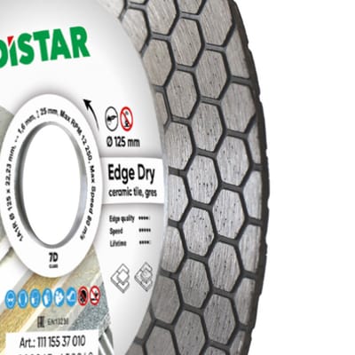 Diamantschijf 125 mm tegels , 2 in 1 ,slijpen en snijden , beste schijf om hoeken snijden (45° Makkelijk!)
