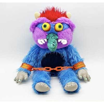 Nieuw op voorraad Mijn Huisdier Monster Pluche Pop Schattige Katoenen Pop Anime Periferie Speelgoed Kerstcadeau blue
