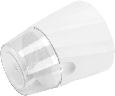 Set van 8 Zelfwaterende Bloempotten van 15 cm voor Balkon en Binnen, Ideaal voor Kruiden en Kleine Planten, Wit