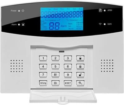 Draadloos Alarmsysteem - GSM Beveiliging - Huis Beveiligen - App Bediening - 99 Zones - Zwart