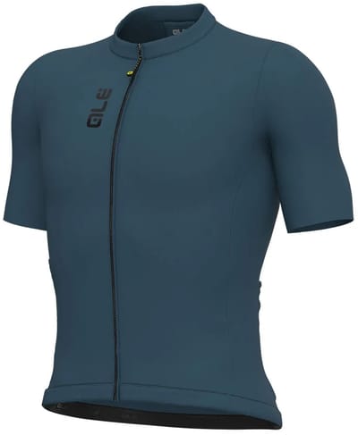 Ale Pragma Color Block Off Road Korte Mouw Wielertrui Blauw S Man