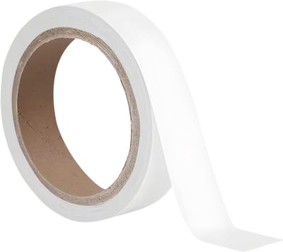 Witte Zelfklevende Rand Tape 10m voor Meubelreparaties, Houtbewerking en Doe-Het-Zelf Projecten