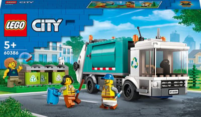 LEGO 60386 City Recycle vrachtwagen Speelgoed voor Kinderen, Sustainable Living Serie