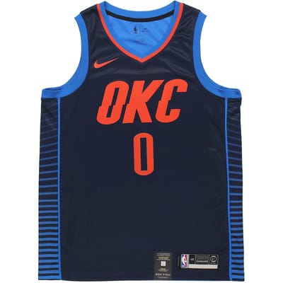 Nike NBA Swingman Jersey Met Letter- en Nummerprint Heren Sportjersey Signaalblauw 877216-419 XL blue
