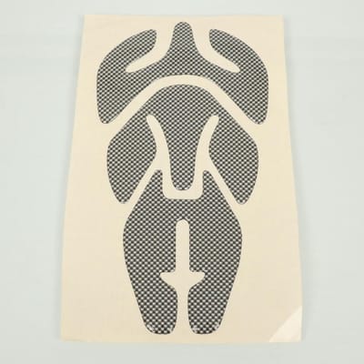 Protection de réservoir adhésive Générique pour moto look carbone 223x119mm Neuf