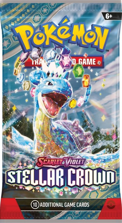 The Pokémon Company Pokémon TCG Scarlet & Violet Stellar Crown-Booster Pack (Diversen) Nieuw