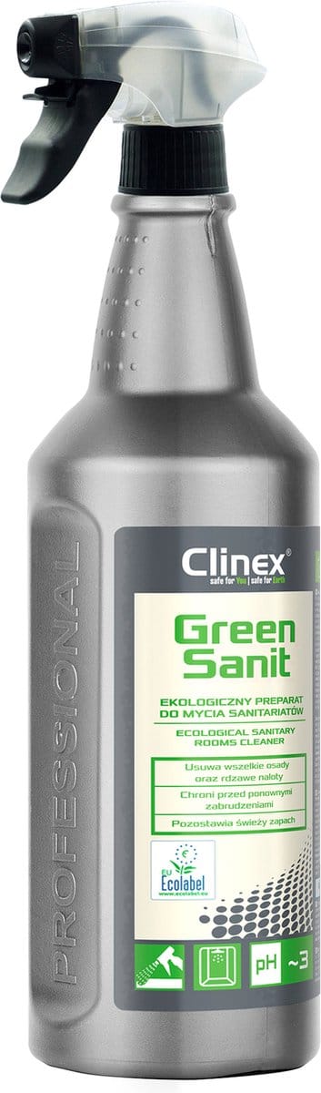 Clinex Green Sanit Ecolabel Sanitairreiniger 1 liter