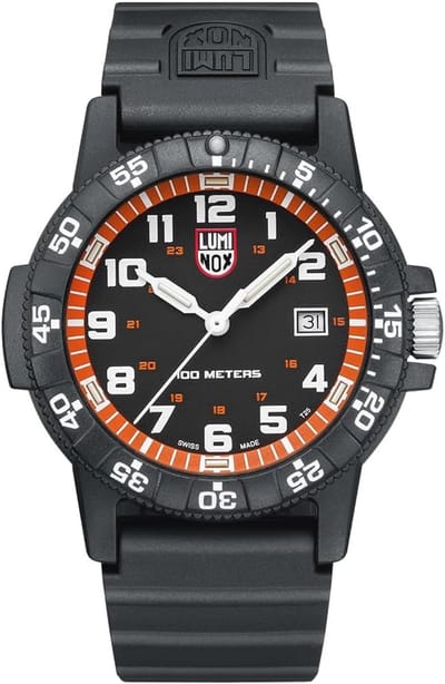 Analoge Zwitserse Kwarts Horloge voor Heren met Kunststof Armband