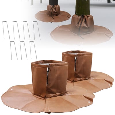 Unyqoos® Winterbescherming voor planten en bomen met dubbele isolatie en eenvoudige installatie