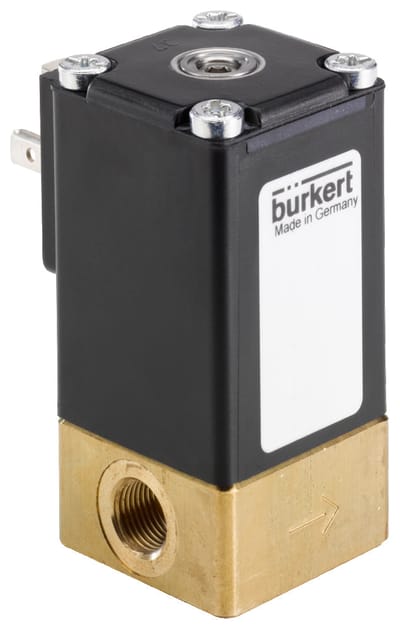 Magneetventiel G1/8'' NC Messing FKM -1-16bar/-15-232psi 24VDC 2873 234289