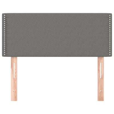 vidaXL - Hoofdbord - 80x5x78/88 - cm - stof - donkergrijs