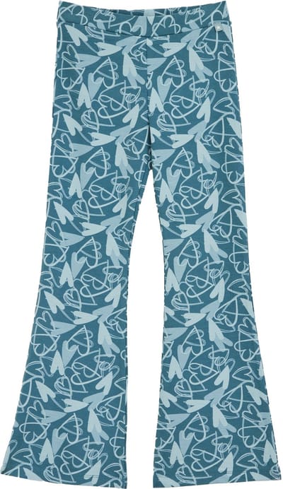 WE Fashion Meisjes flared legging met print