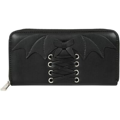 Banned - Gothic Portemonnee - Glamorama - voor Vrouwen - zwart
