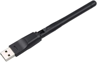 Draadloze USB Adapter - WiFi Dongle Antenne - Netwerkverbinding Maken - Compact Formaat - 17 x 4 x 2 cm