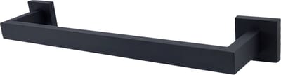 Sanics® Seal Handdoekrek Zwart Inclusief Montageset 40 CM - Handdoekrekken Badkamer - Handdoekhouder - Handdoekstang - Handdoekhouders - Badkamerrek voor Handdoeken RVS