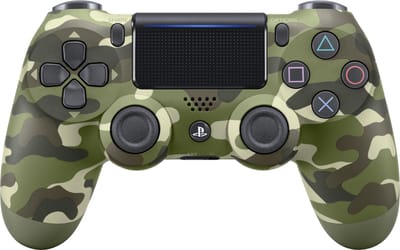 Sony DualShock 4 V2 Wireless Controller Camouflage-Groen (PlayStation 4) Gebruikt