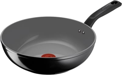 28 cm Keramische Wok met Antiaanbaklaag – Inductie Compatibel en Eenvoudig te Reinigen