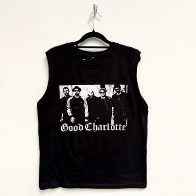Good Charlotte - Band Photo Tanktop - L - Zwart