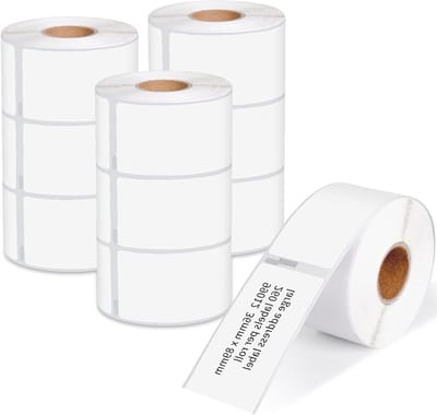 Grote Adreslabels 36mm x 89mm - 260 Stuks per Rol - Stickers voor Dymo LabelWriter en Compatibele Apparaten