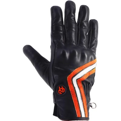Helstons Line Leren Handschoenen Zwart M Man