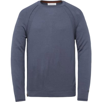 Cast Iron - Heren Trui CKW218362 - Blauw - Maat S
