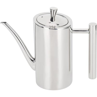 Roestvrijstalen Stofdichte Lekdichte Oliepot Fles Container Kruidenpot Keukengerei(0,5L white