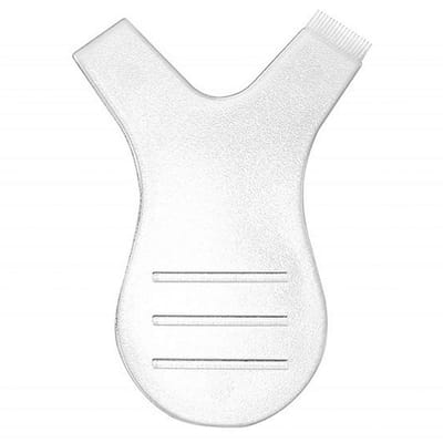 Dailygoods- Y-kam 40 Stuks - Transparante Y-vormige Kam - Gereedschap voor Wimperlift - Wenkbrauwlaminering - Antislip Handvat - Hoogwaardig Kunststof - Wimperkam