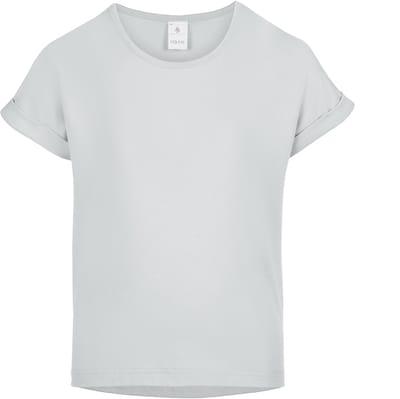 Merry Style Meisjes T-shirts Sport – Meisjes Crop – Gym – Yoga – Hardlopen – Grijs -116 - MS-MS10-468-BL
