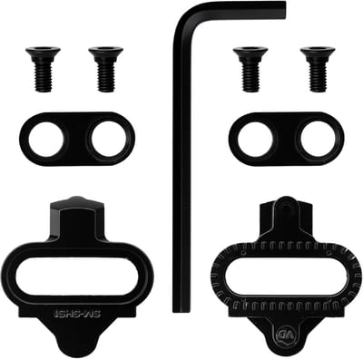 SPD Cleats voor fietsschoenen - compatibel met SM SPD Series Mountain Locking Pedals - Cleats voor Shimano pedalen - antislip fiets schoenplaatset voor mountainbike