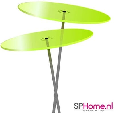 Cazador Del Sol Zonnevangers - tuin decoratie voor buiten - Ø150mm x 120cm Groen Set2