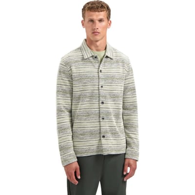 No Excess Shirt Jersey Jacquard Dark Green Größe: S | Casual hemden Outlet | Herren | Grün