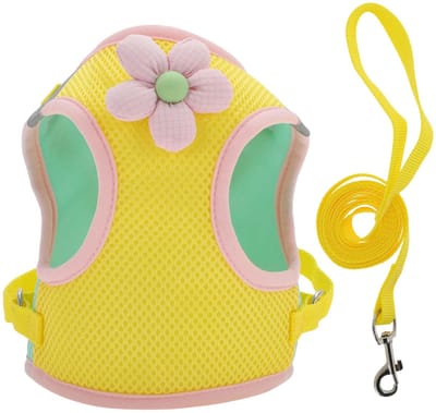 Dailygoods- Harnas Verstelbaar Ademend - Harnas Hond/Kat - Veilig Vergrendelingssysteem - Reflecterende Strepen - Duurzaam Nylon - XL - Huisdierharnas