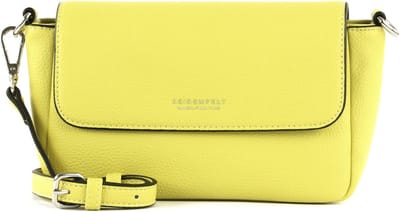 SEIDENFELT MANUFAKTUR avondtas schoudertas SFM232 Crossbag Lime geel