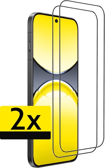 Screenprotector - Geschikt voor OPPO Find X8 Pro - 2 Stuks - Full Cover - Beschermglas - Gehard Glas - Tempered Glass - Screen Protector