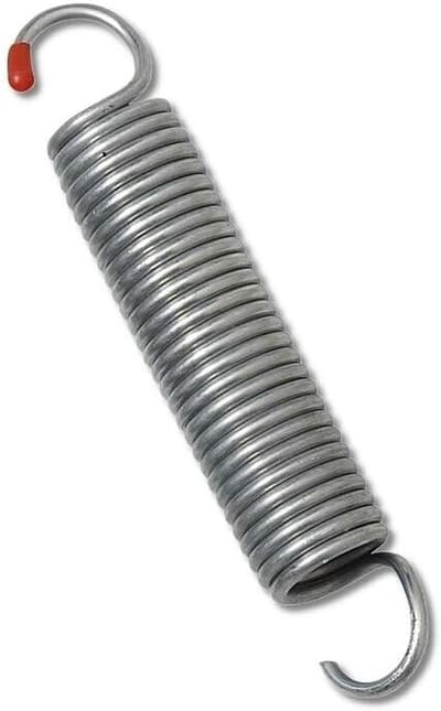 Trampolineveer - Vervangende veer - Fitness oefeningen - Roestwerende behandeling - 178 cm - Zilver