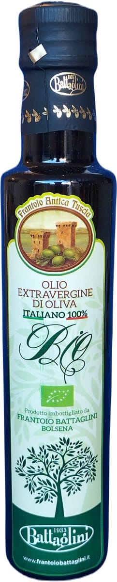 Battaglini Olijfolie - Extra Vergine - Biologisch - fles 250ml