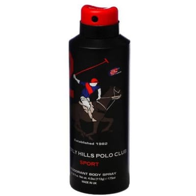 Beverly Hills Polo Club, 1982 - Sport 2, Anti-Transpirant, Deodorant Spray, Voor Mannen, 175 ml