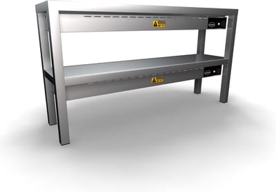Professionele Combisteel Etagere Keramisch Verwamd 2 Niveaus 12006 Heaters Ã€ 250W | 7020.0735 | Horeca