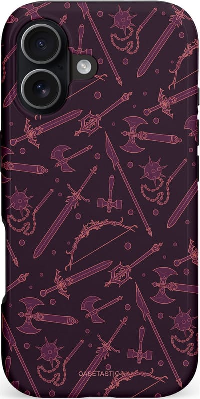 Casetastic hoesje geschikt voor Apple iPhone 17 - MagSafe - Dubbellaagse bescherming - Morgenster - Fashion Case - Donkerblauw Donkergrijs