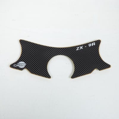 Protection te de fourche supérieur adhésive look carbone pour moto Kawasaki 900 Zx-9R