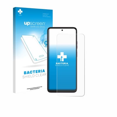upscreen - Screenprotector voor Motorola Moto G (2026) - Folie Beschermfolie transparant antibacterieel