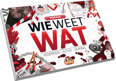 White Goblin Games - Wie Weet Wat: Misdaad - Partyspel - 2 tot 10 spelers - Speelt snel en de uitleg is nóg sneller - Wie Weet Wat speel je altijd, met iedereen en overal - Ideaal cadeau