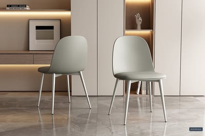 Stoel Jasmin | 51 X 44 X 81 Cm | Grijsgroen