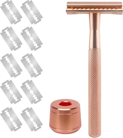 Scheerapparaat voor dames - Huidverzorging tool - Dagelijkse lichaamsverzorging - Gladde precisie - 109 x 44 cm - Zilverkleurig