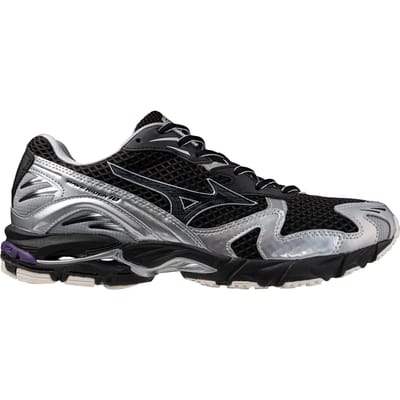 Mizuno Unisex Shoe Wave Rider 10 Black/black Sand/purple Haze Taglia: 37 | Scarpe da Corsa Outlet | Unisex | Nero